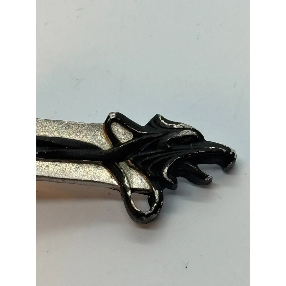 Vintage Hickok Tie Pin in‎ Silver Tone Eagle Head AS IS